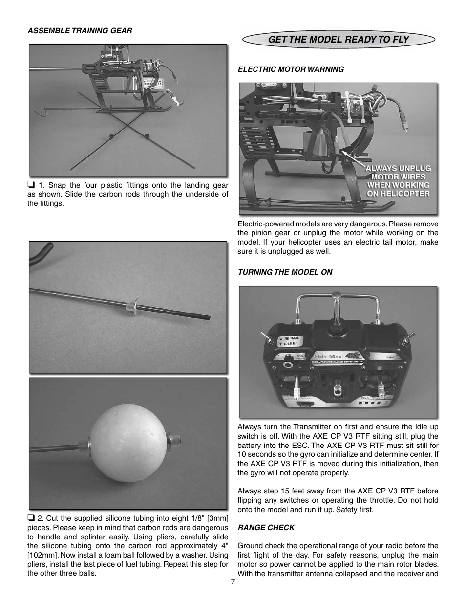 Heli-Max HMXE07 User Manual | Page 7 / 24