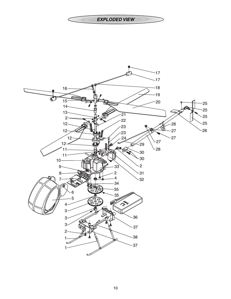 Heli-Max HMXE09 User Manual | Page 10 / 12