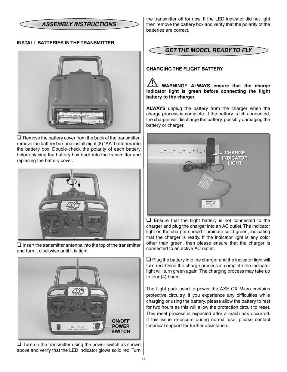 Heli-Max HMXE09 User Manual | Page 5 / 12