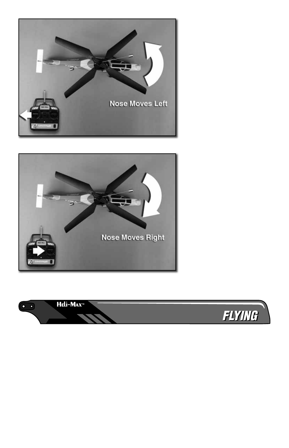 Flying | Heli-Max HMXE14 Manual User Manual | Page 13 / 20