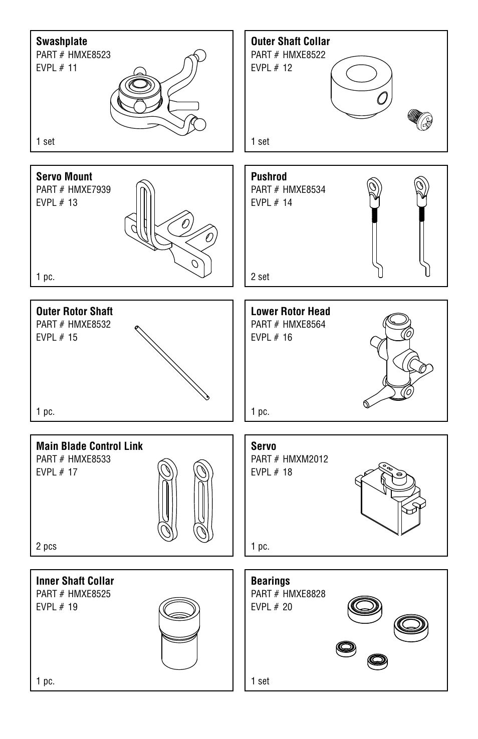 Heli-Max HMXE14 Manual User Manual | Page 18 / 20