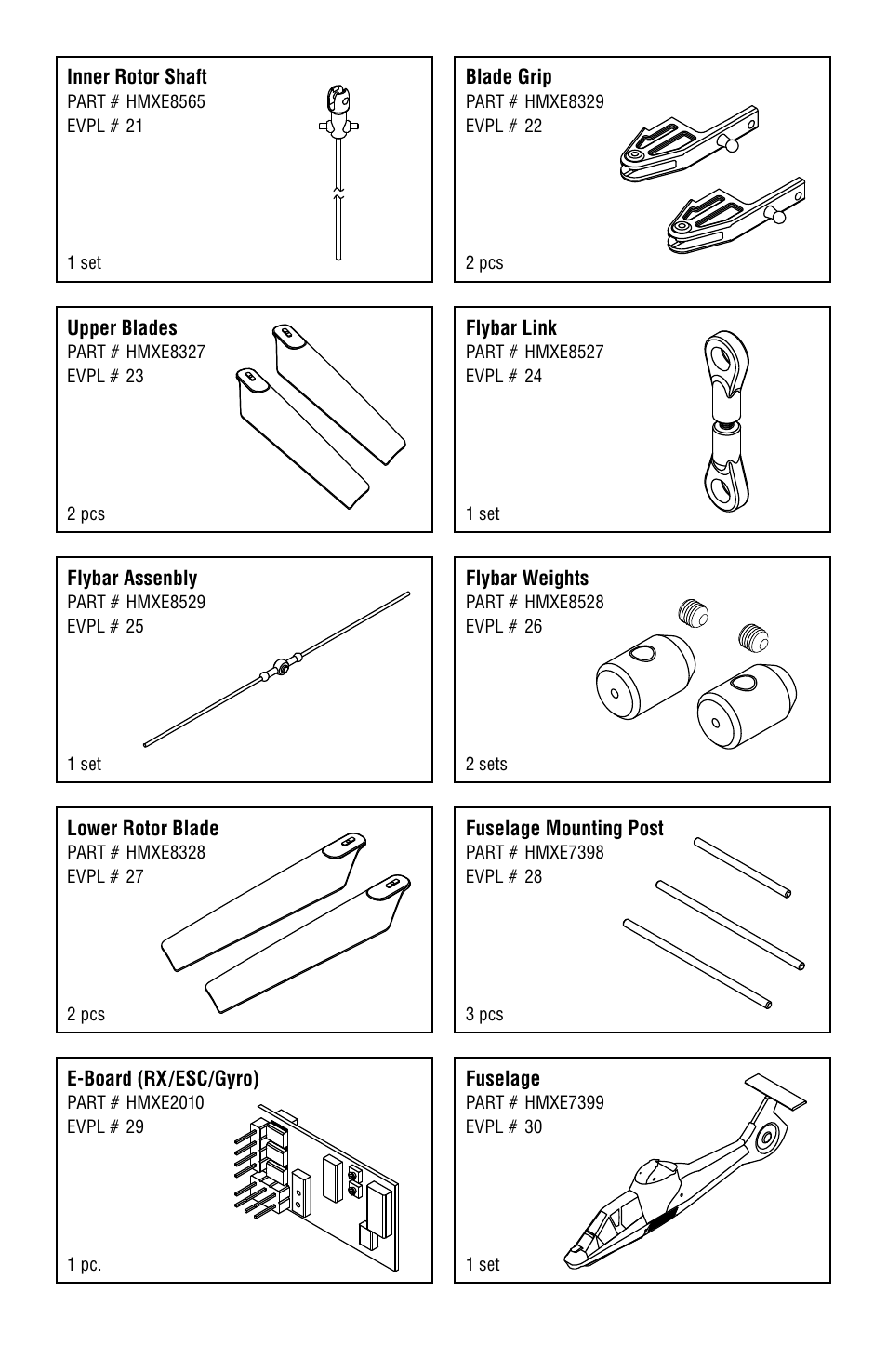Heli-Max HMXE14 Manual User Manual | Page 19 / 20