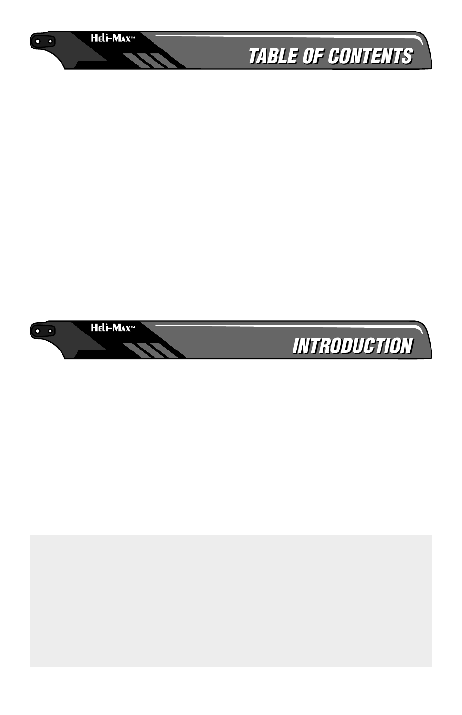 Heli-Max HMXE14 Manual User Manual | Page 4 / 20