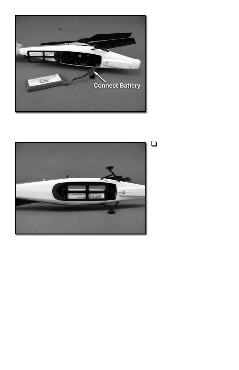 Install the battery, Range check | Heli-Max HMXE14 Manual User Manual | Page 9 / 20