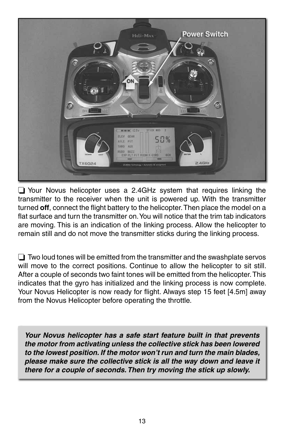 Heli-Max HMXE0806 User Manual | Page 13 / 40