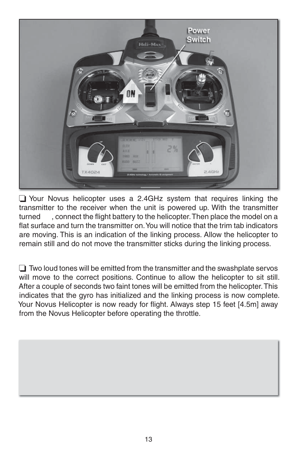 Heli-Max HMXE0807 User Manual | Page 13 / 32