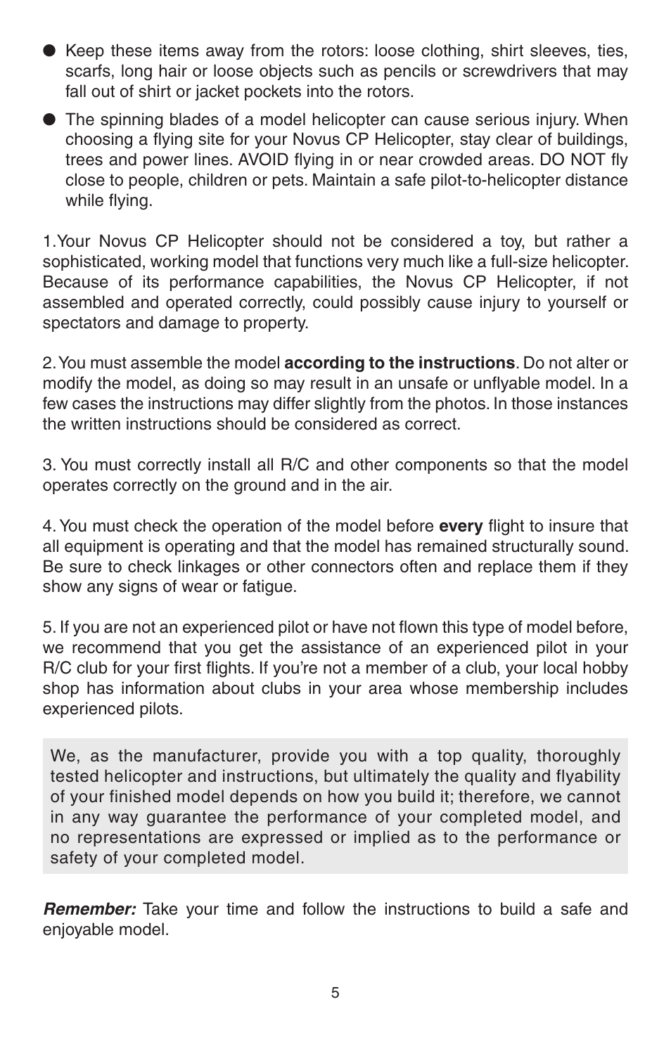 Heli-Max HMXE0804 User Manual | Page 5 / 32