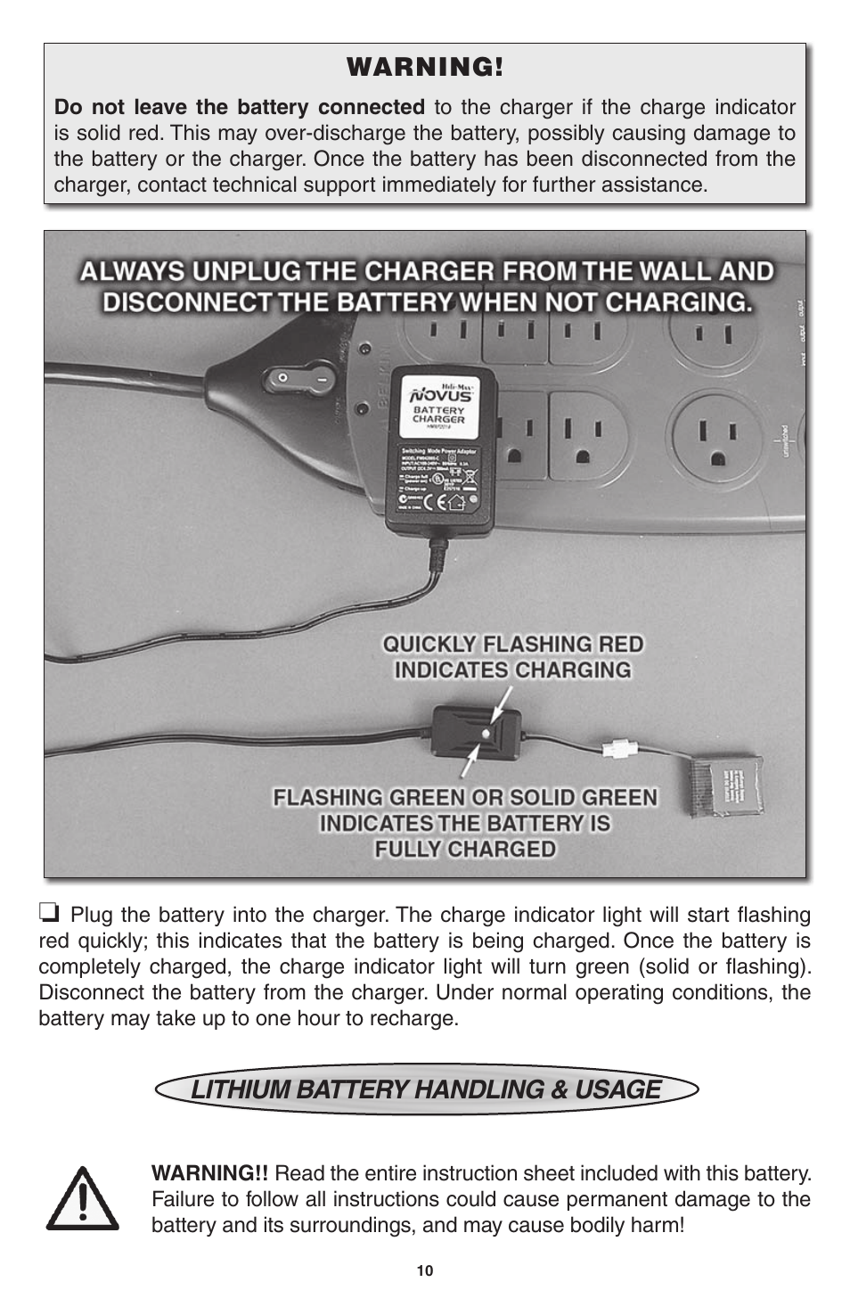 Heli-Max HMXE0802 User Manual | Page 10 / 36