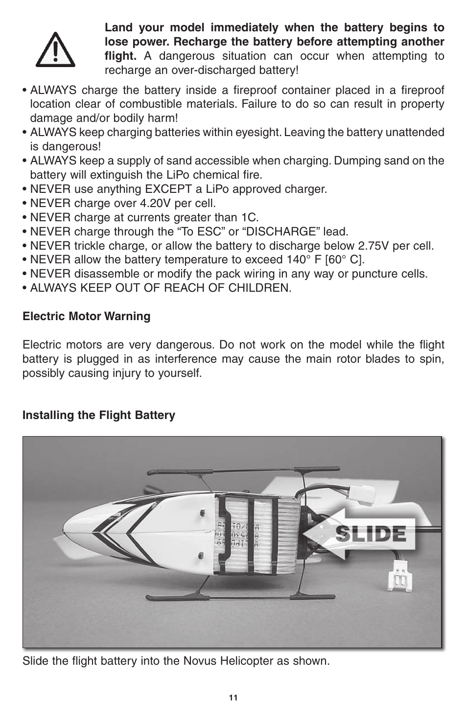 Heli-Max HMXE0802 User Manual | Page 11 / 36