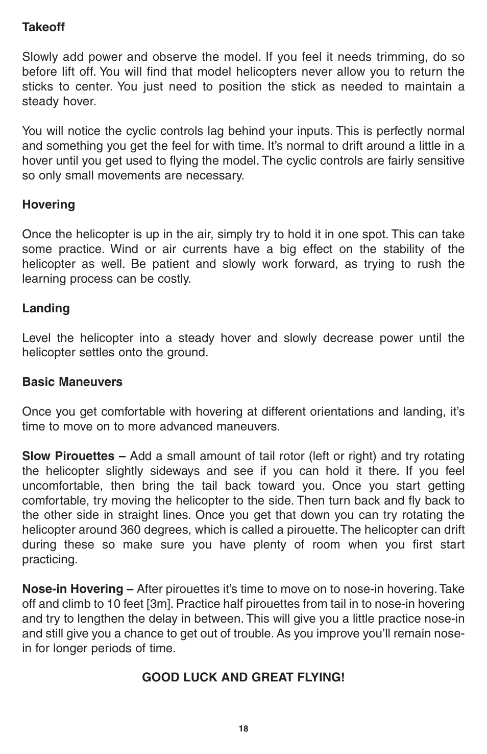Heli-Max HMXE0802 User Manual | Page 18 / 36