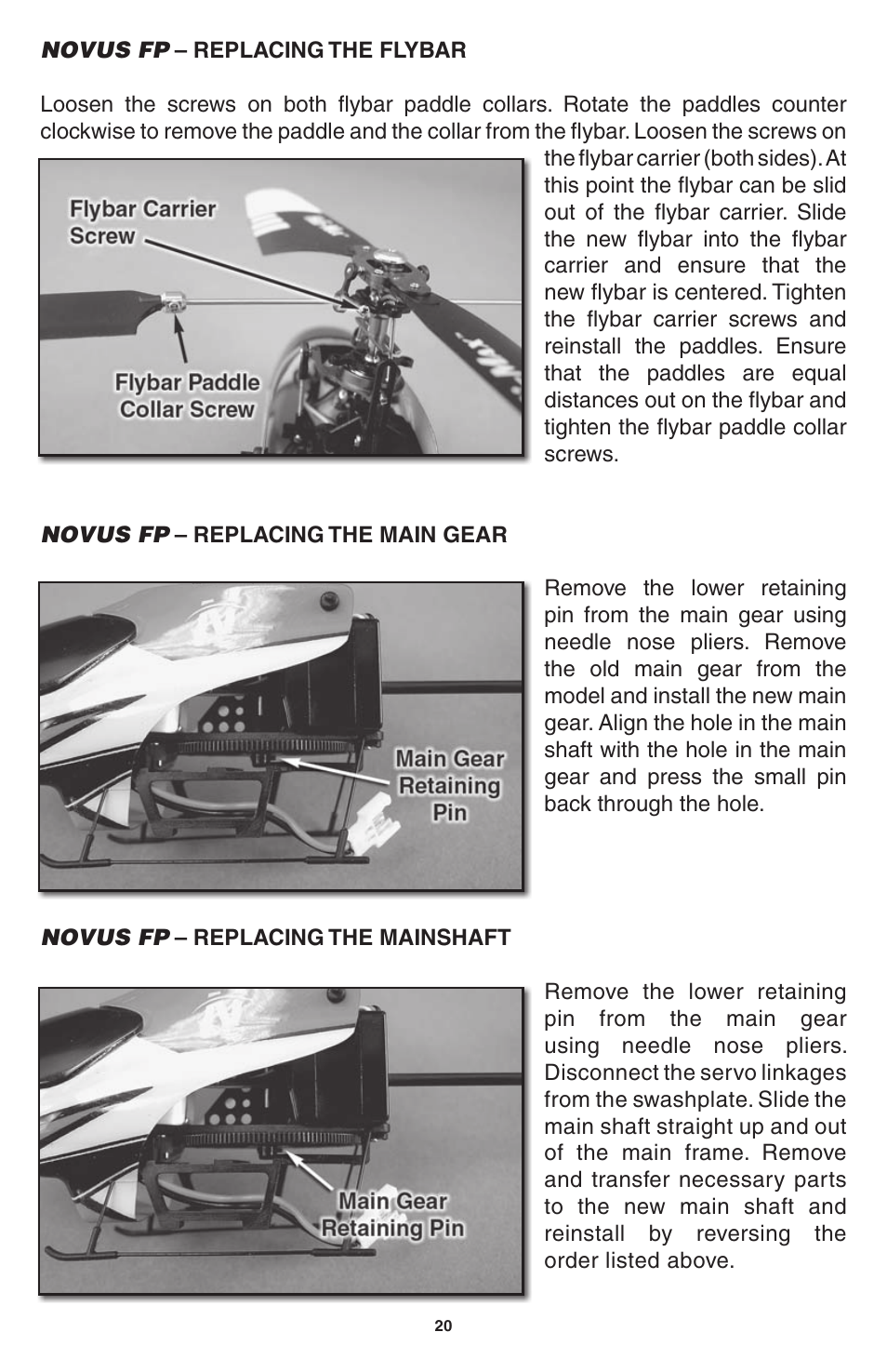 Heli-Max HMXE0802 User Manual | Page 20 / 36