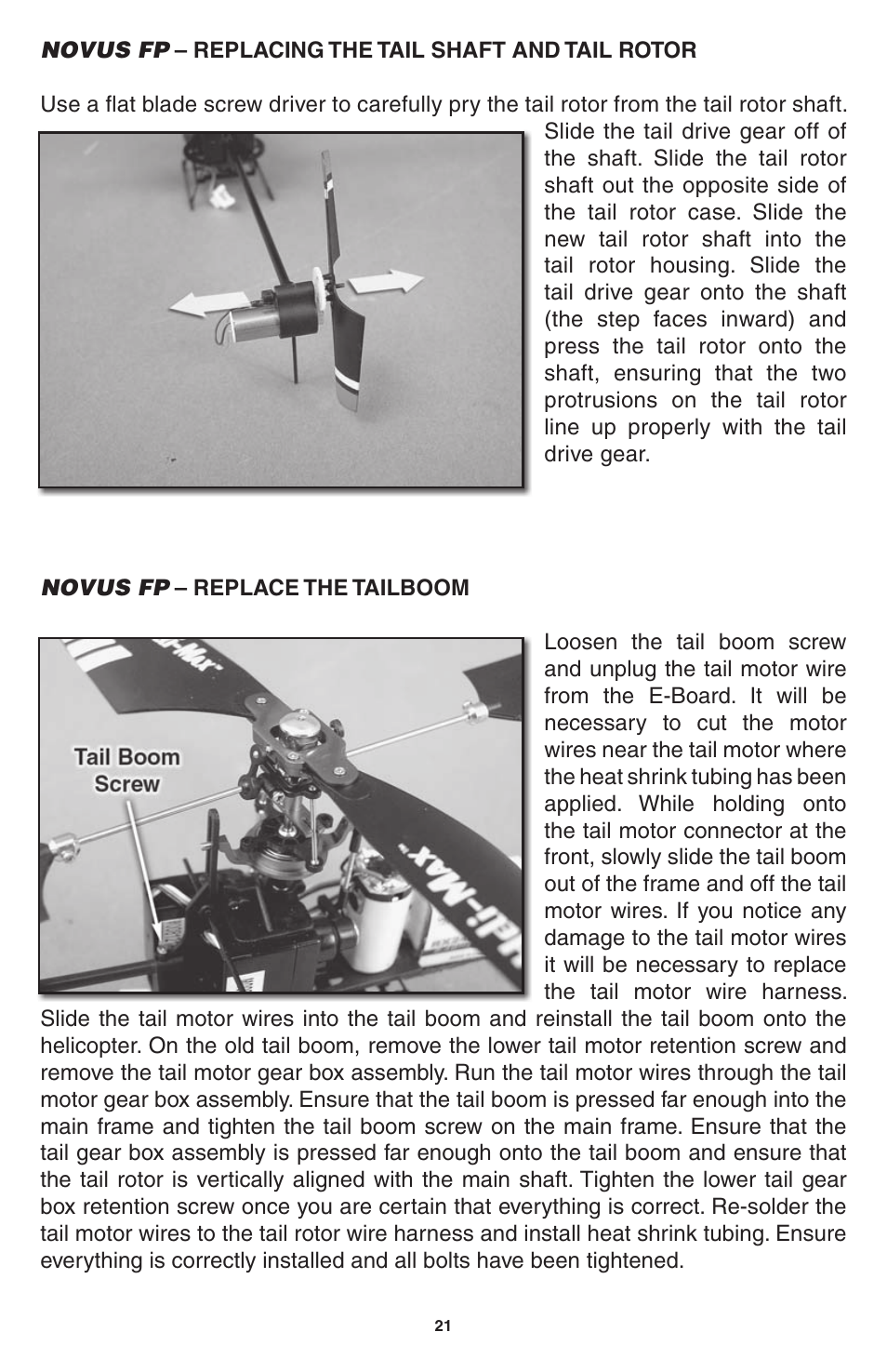 Heli-Max HMXE0802 User Manual | Page 21 / 36