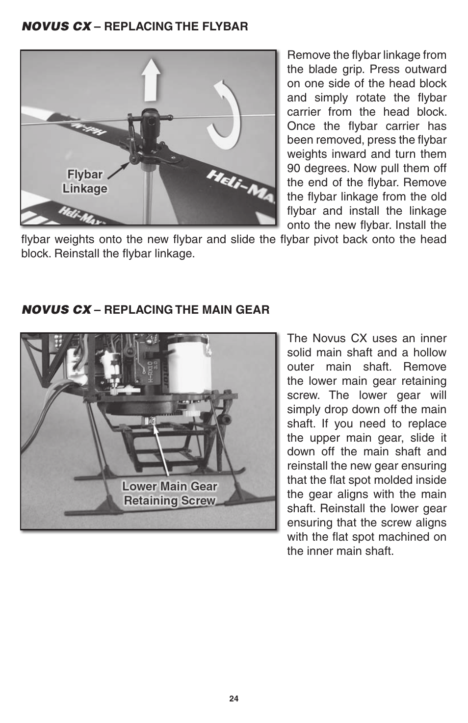 Heli-Max HMXE0802 User Manual | Page 24 / 36