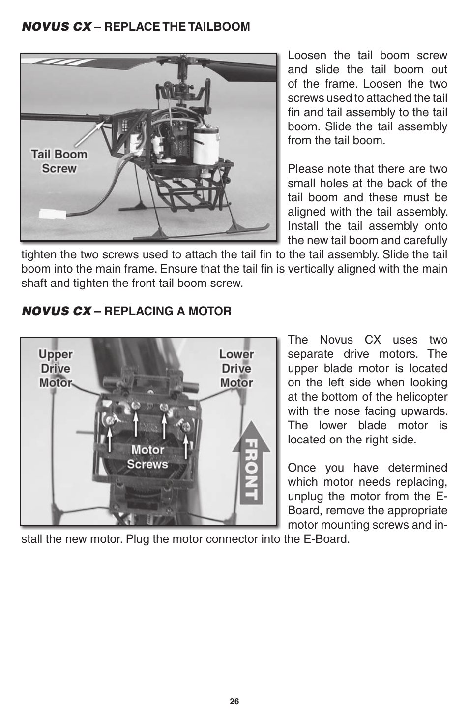 Heli-Max HMXE0802 User Manual | Page 26 / 36