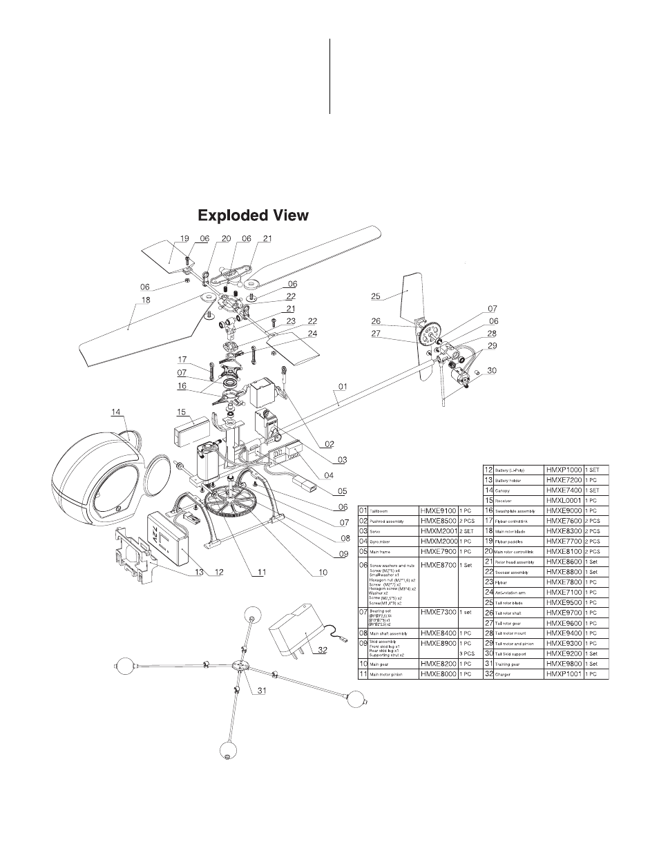 Heli-Max HMXE01 User Manual | Page 7 / 8