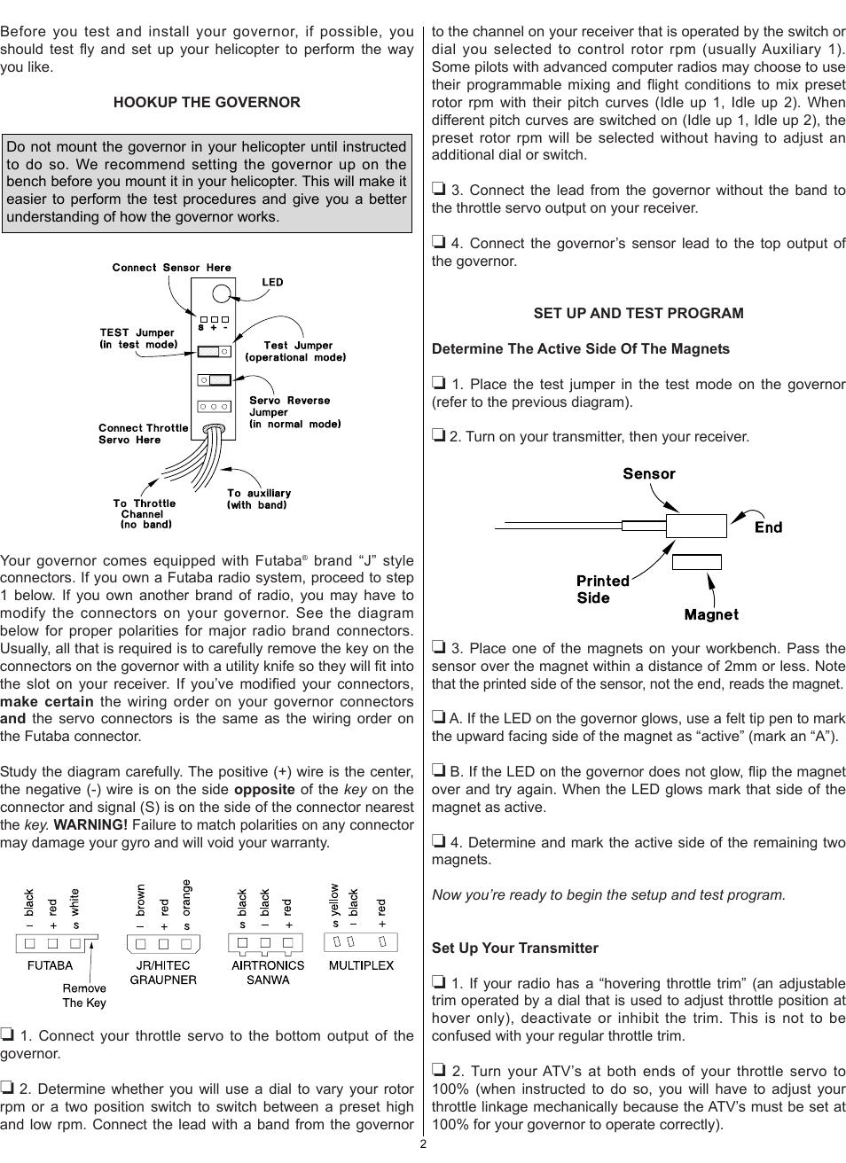 Heli-Max HMXM1500 User Manual | Page 2 / 4