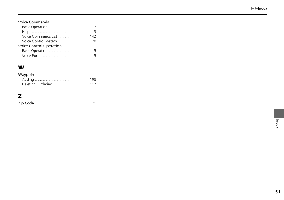 HONDA 2015 Accord - Navigation Manual User Manual | Page 152 / 152