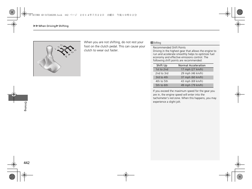 HONDA 2015 Accord Sedan - Owner's Manual User Manual | Page 443 / 593