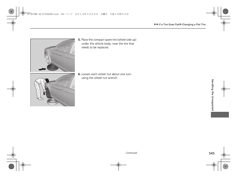 HONDA 2015 Accord Sedan - Owner's Manual User Manual | Page 546 / 593