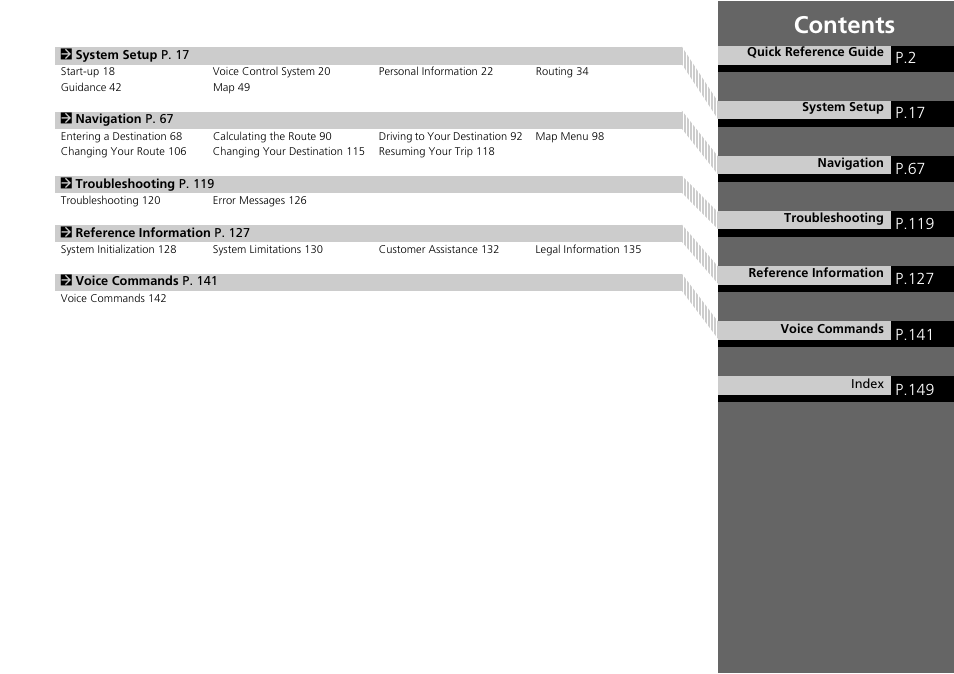 HONDA 2015 Accord Hybrid - Navigation Manual User Manual | Page 2 / 152