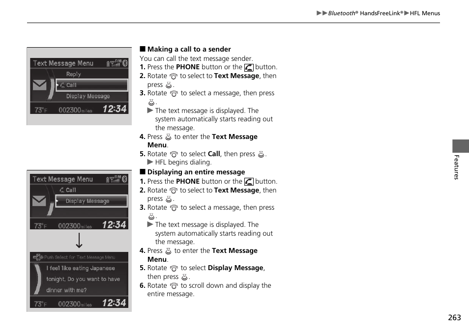 HONDA 2015 Civic Si Coupe - Owner's Manual User Manual | Page 264 / 441