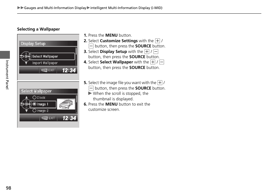 HONDA 2015 Civic Si Coupe - Owner's Manual User Manual | Page 99 / 441