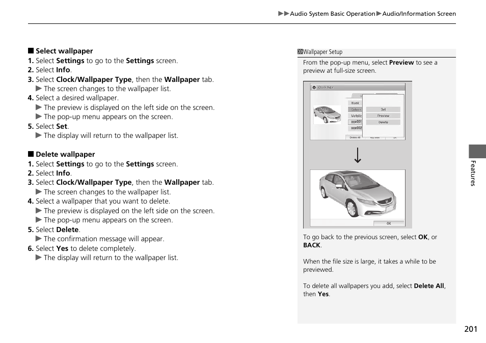 HONDA 2015 Civic Si Sedan - Owner's Manual User Manual | Page 202 / 469