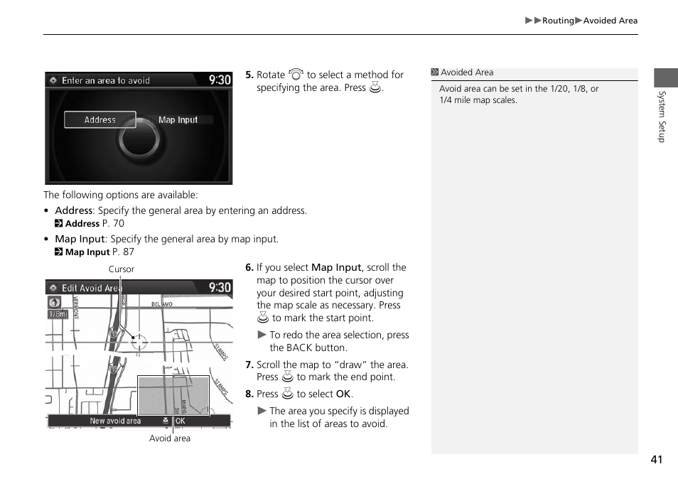 HONDA 2015 Crosstour - Navigation Manual User Manual | Page 42 / 150