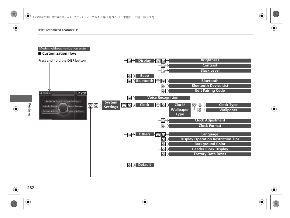 HONDA 2015 Crosstour - Owner's Manual User Manual | Page 283 / 573