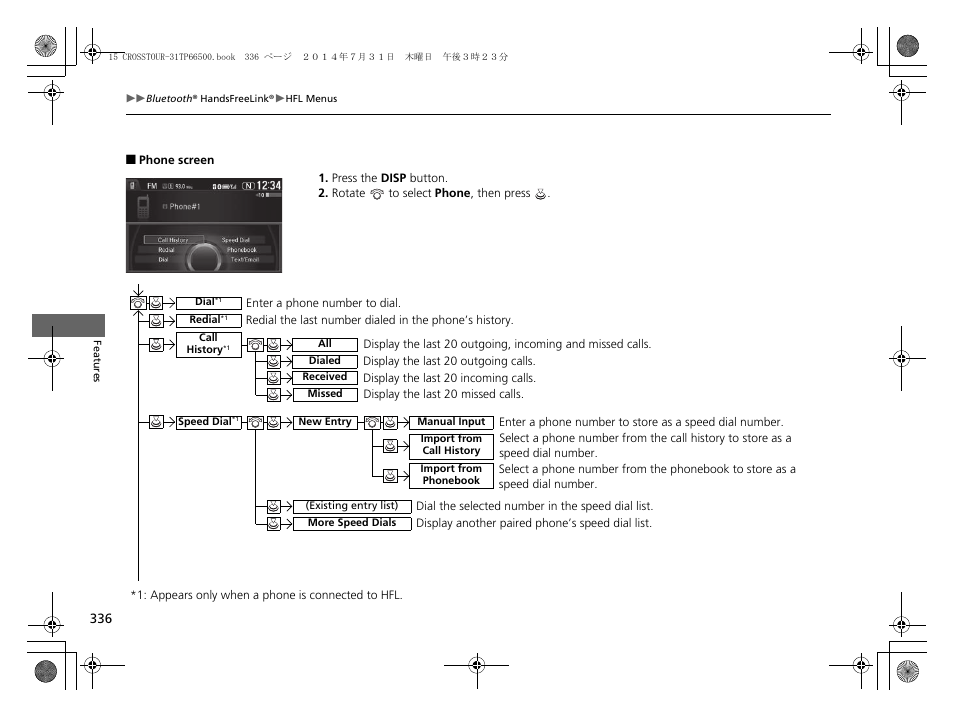 HONDA 2015 Crosstour - Owner's Manual User Manual | Page 337 / 573