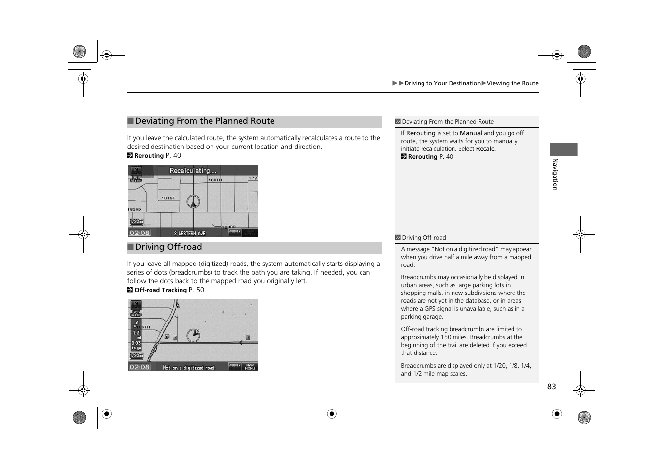 HONDA 2015 CR-Z - Navigation Manual User Manual | Page 84 / 208