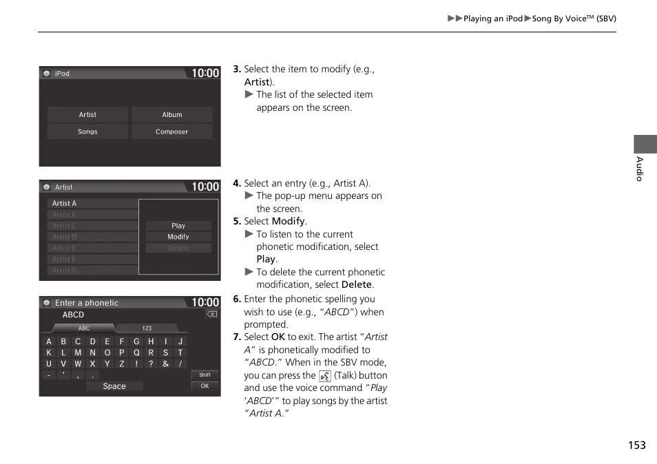 HONDA 2015 Fit - Navigation Manual User Manual | Page 154 / 253