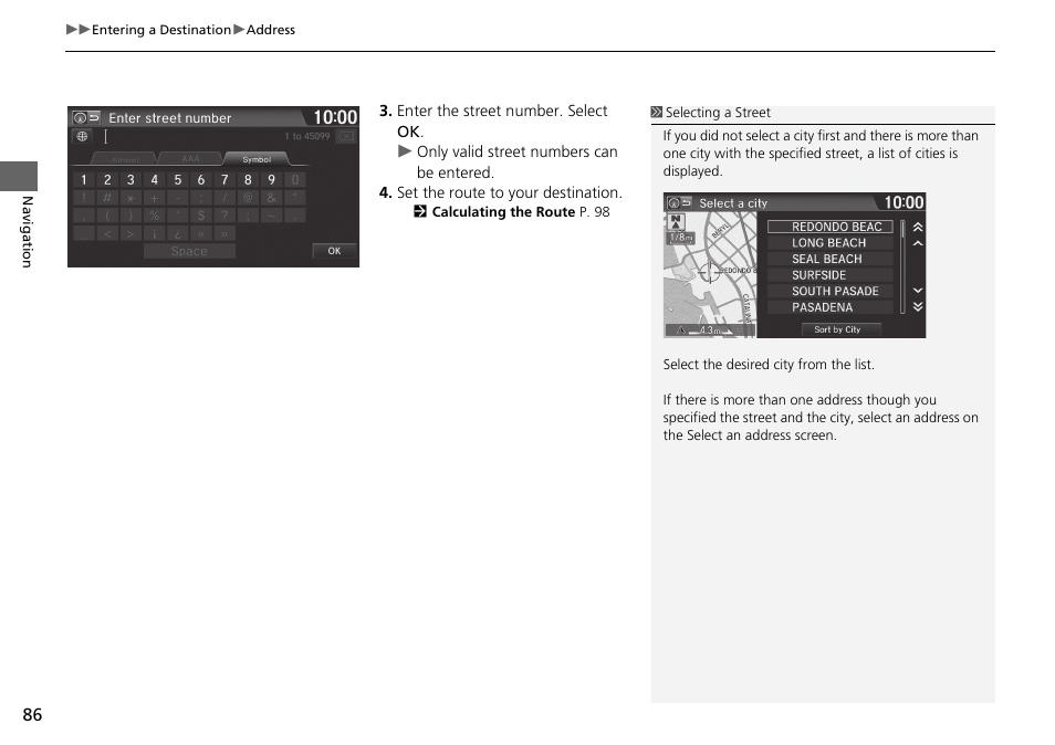 HONDA 2015 Fit - Navigation Manual User Manual | Page 87 / 253