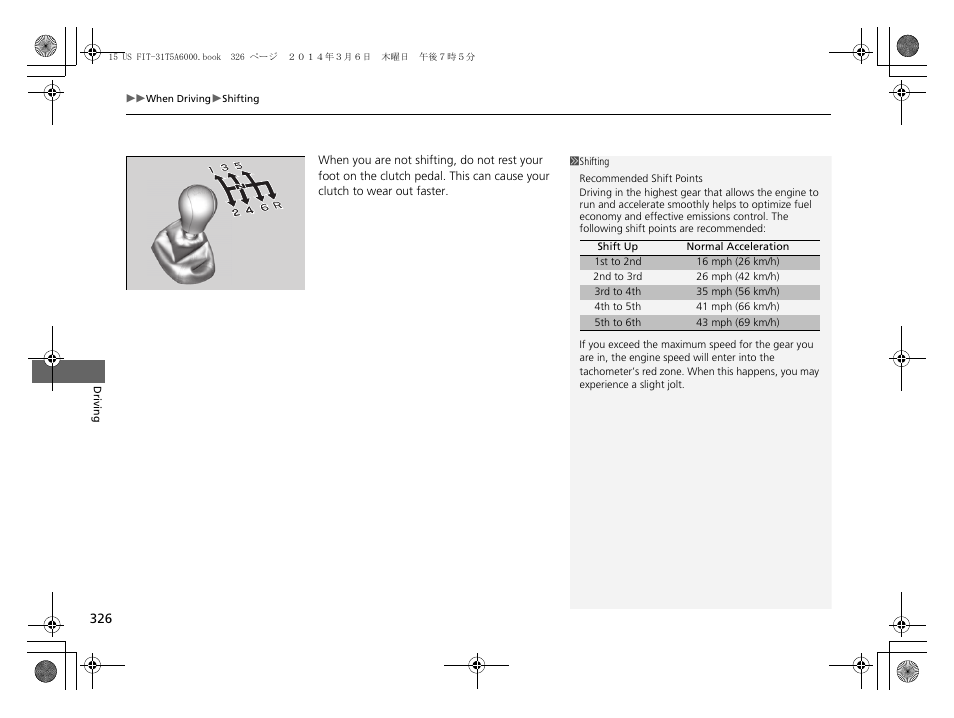 HONDA 2015 Fit - Owner's Manual User Manual | Page 327 / 453