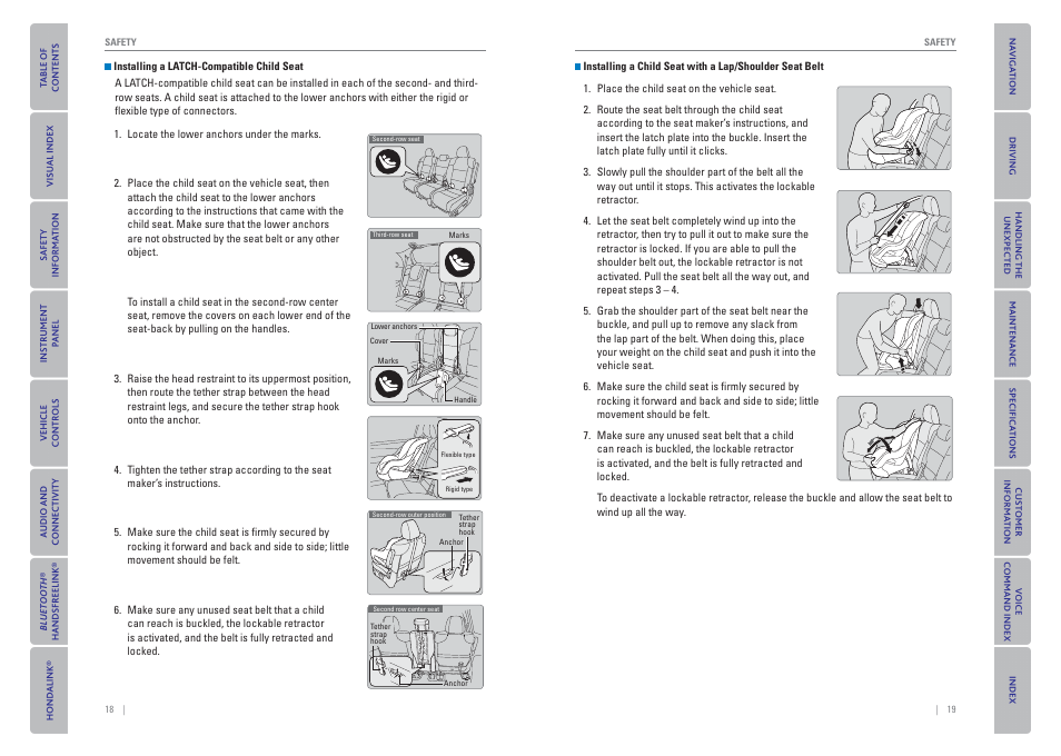 HONDA 2015 Odyssey - Owner's Guide (Revised 09/24/2014) User Manual | Page 13 / 80