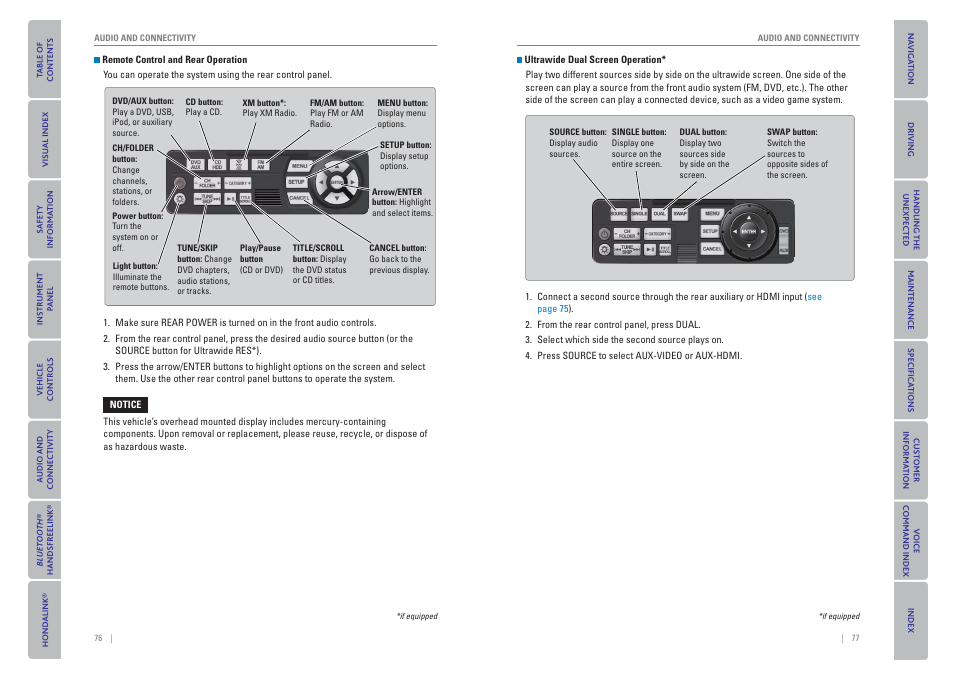 HONDA 2015 Odyssey - Owner's Guide (Revised 09/24/2014) User Manual | Page 42 / 80