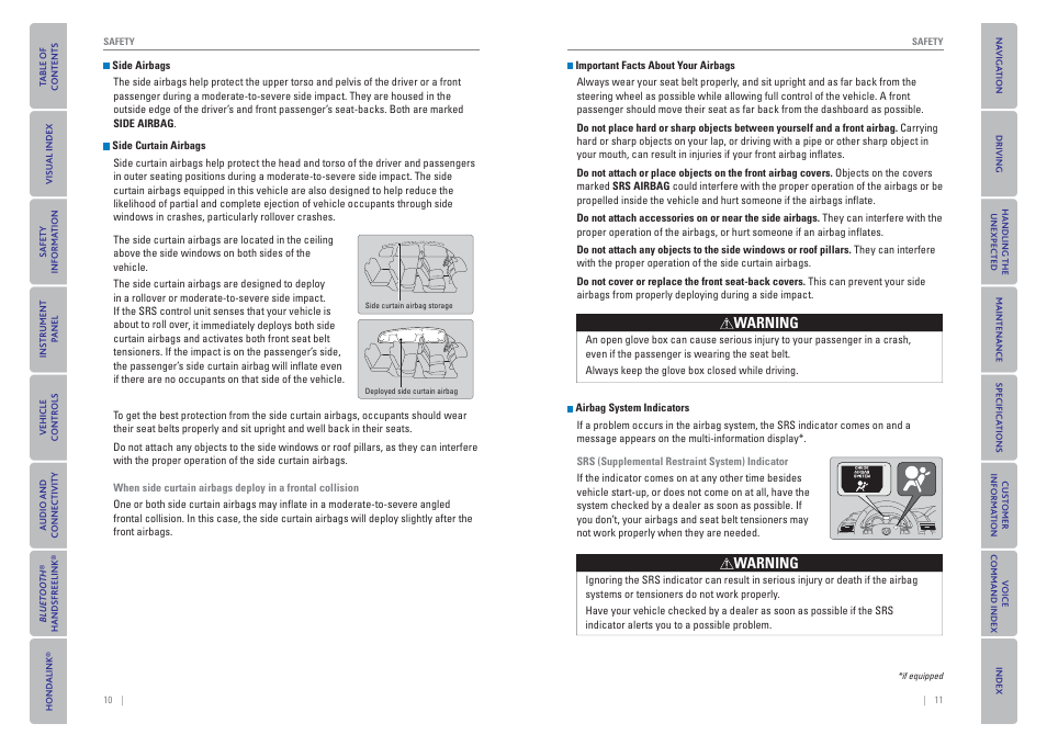 HONDA 2015 Odyssey - Owner's Guide (Revised 09/24/2014) User Manual | Page 9 / 80