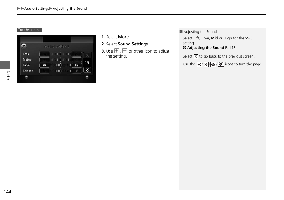 HONDA 2015 Odyssey - Navigation Manual User Manual | Page 145 / 325