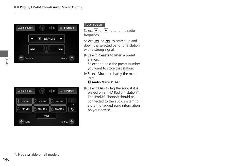 HONDA 2015 Odyssey - Navigation Manual User Manual | Page 147 / 325