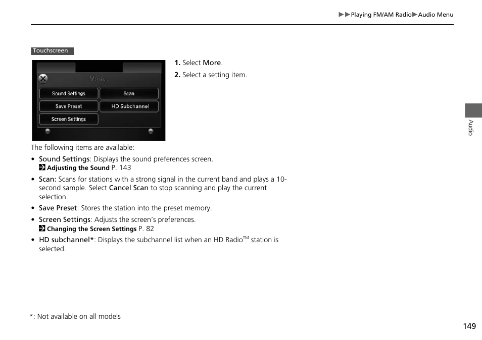 HONDA 2015 Odyssey - Navigation Manual User Manual | Page 150 / 325