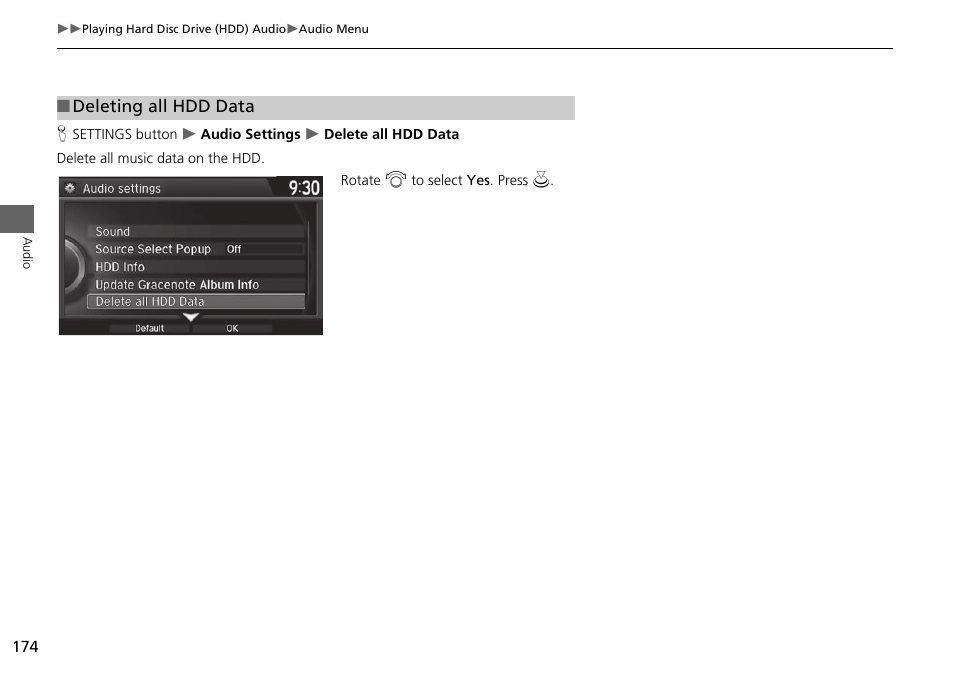HONDA 2015 Odyssey - Navigation Manual User Manual | Page 175 / 325