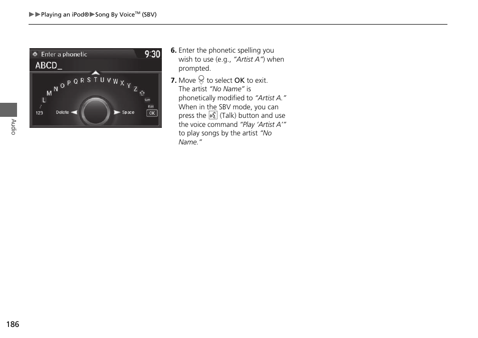 HONDA 2015 Odyssey - Navigation Manual User Manual | Page 187 / 325