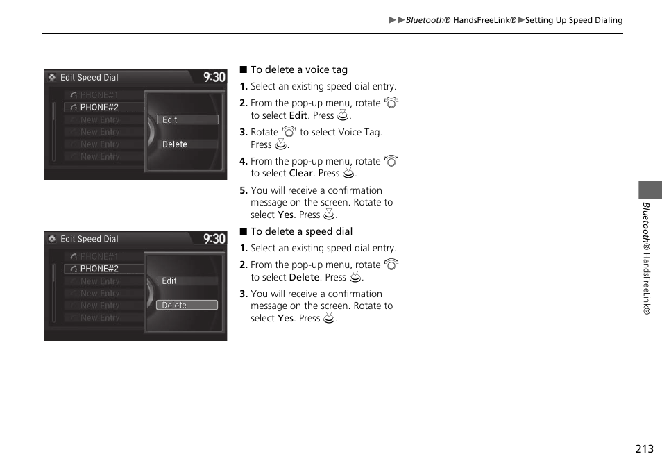 HONDA 2015 Odyssey - Navigation Manual User Manual | Page 214 / 325