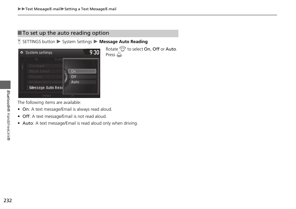 HONDA 2015 Odyssey - Navigation Manual User Manual | Page 233 / 325