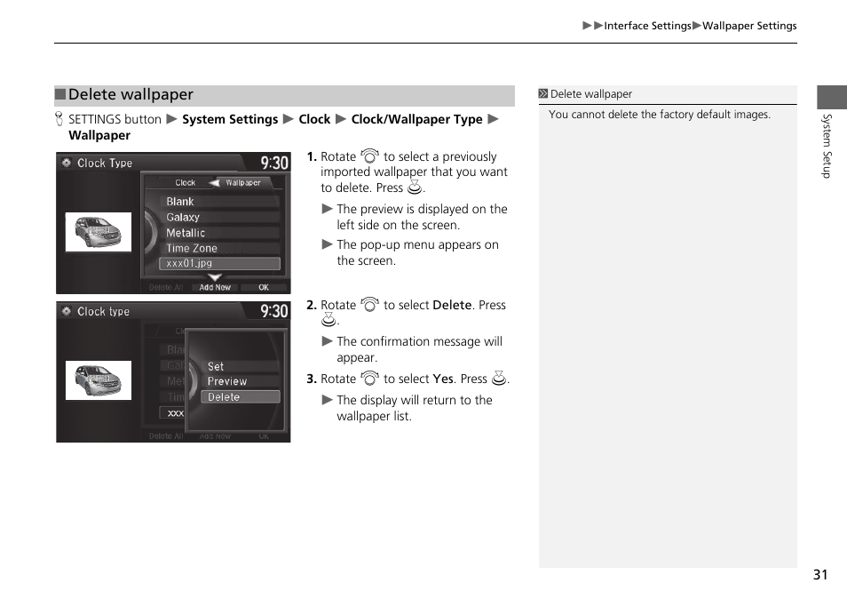 HONDA 2015 Odyssey - Navigation Manual User Manual | Page 32 / 325