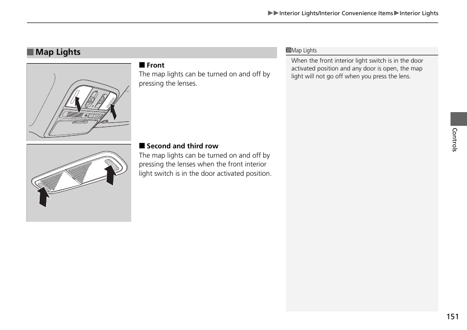 P151) | HONDA 2015 Pilot - Owner's Manual User Manual | Page 152 / 488