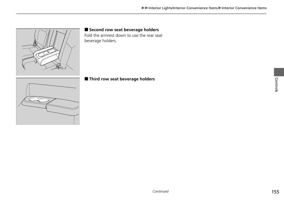 HONDA 2015 Pilot - Owner's Manual User Manual | Page 156 / 488
