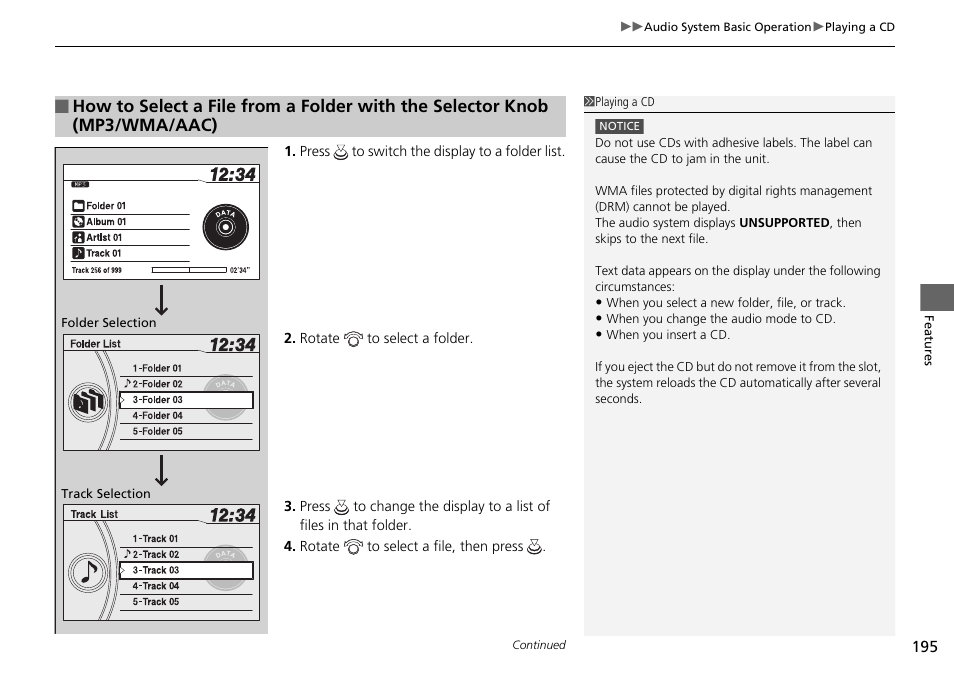 HONDA 2015 Pilot - Owner's Manual User Manual | Page 196 / 488