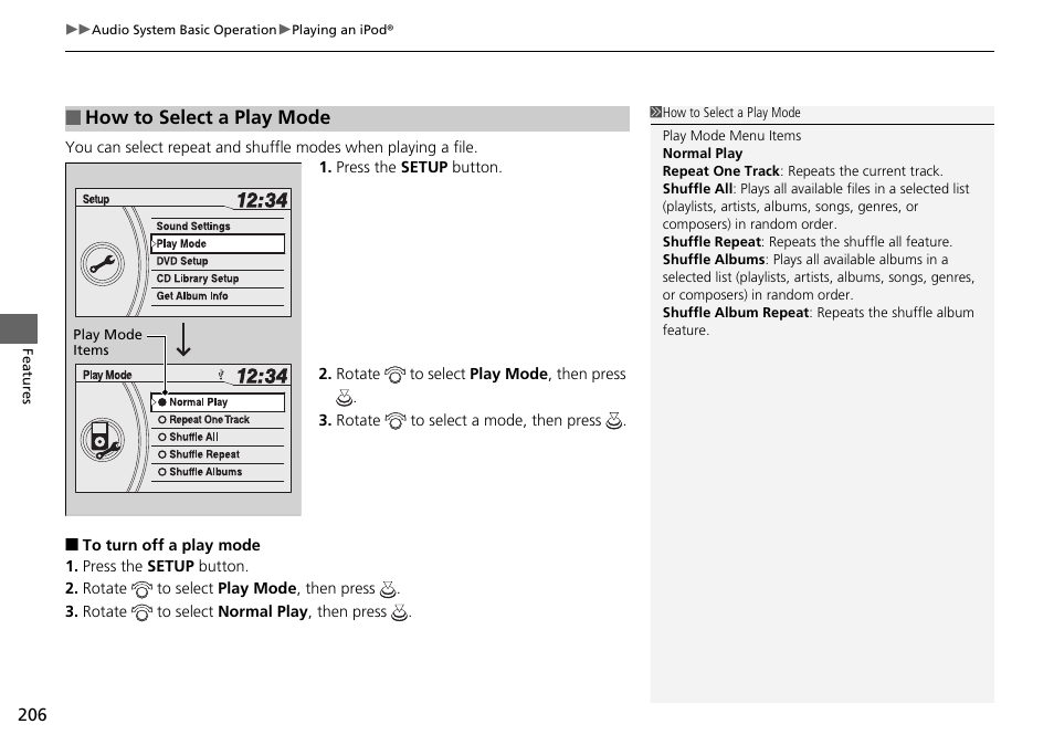 HONDA 2015 Pilot - Owner's Manual User Manual | Page 207 / 488