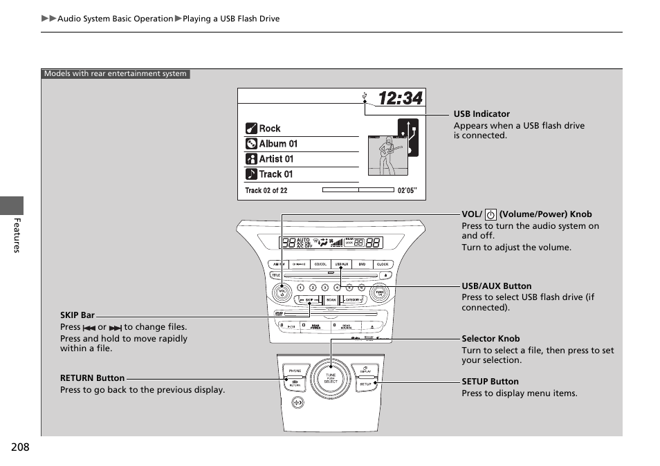 HONDA 2015 Pilot - Owner's Manual User Manual | Page 209 / 488